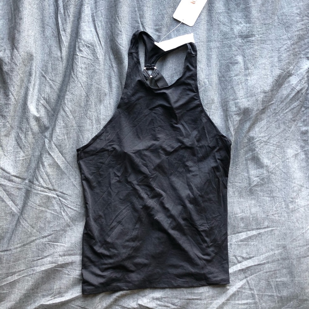 Fabletics black Cashel back top